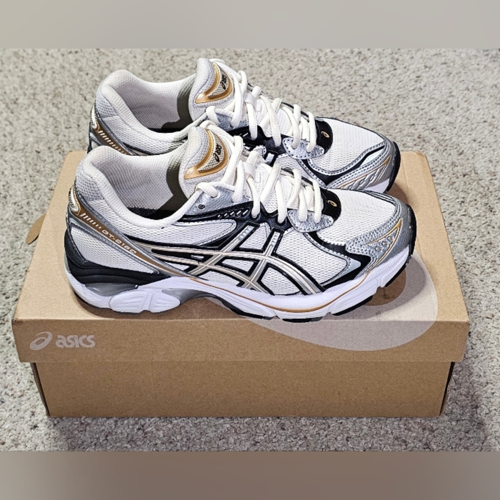 ASICS GT 2160 cream /pure silver WOMEN SZ 5.5